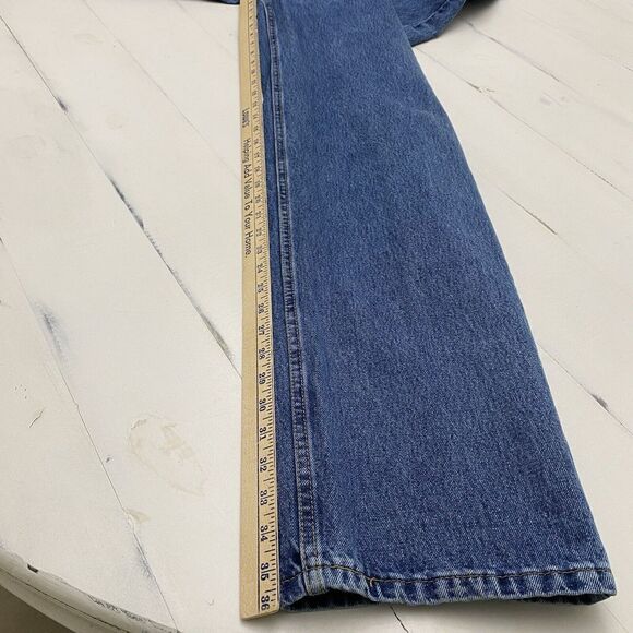 Levi's Men's 550 Medium Wash Red Tab Denim Jeans 36x34 S40196 - Picture 12 of 15